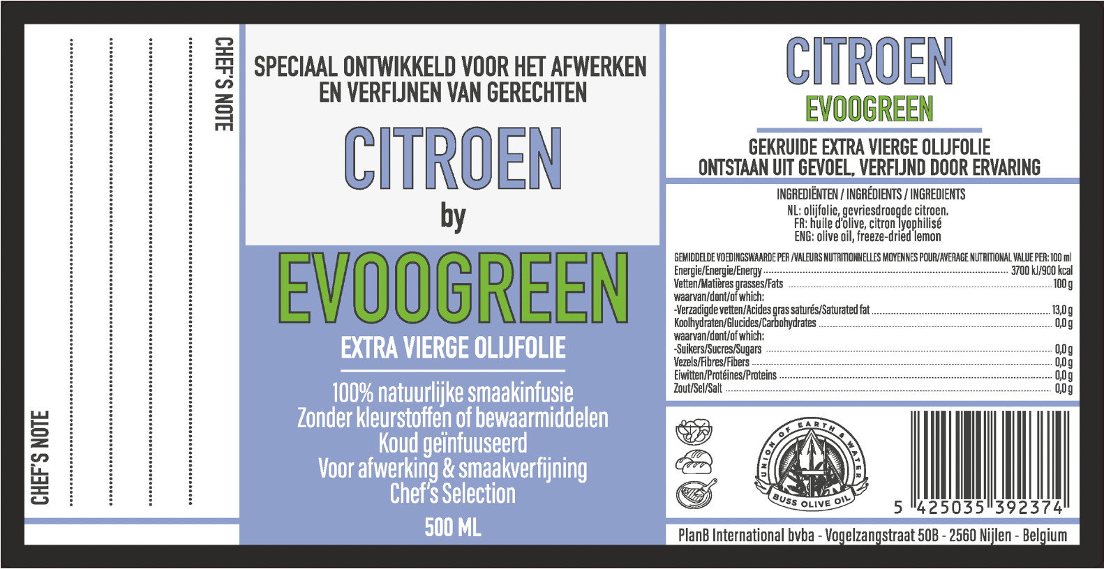 EVOOGREEN PICUAL OLIVE OIL LEMON NEW