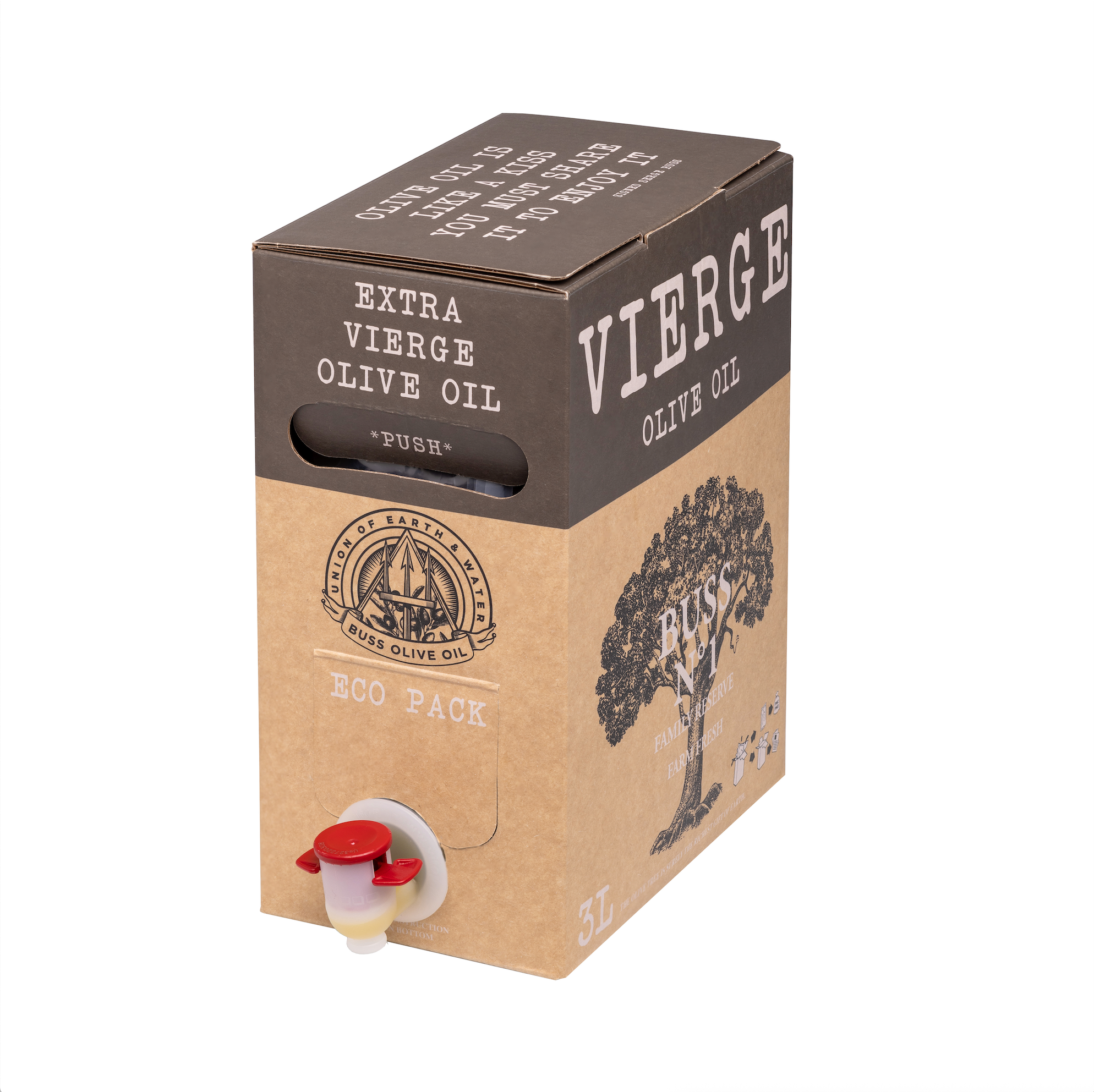 BiB 3L BUSS Extra vierge Horeca verpakking